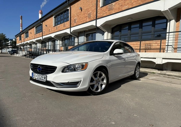 Volvo S60 cena 56000 przebieg: 144500, rok produkcji 2014 z Białystok małe 172